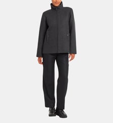 veste en drap sergé col officier Agnès b.