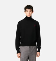 Pull Col Roulé  Ami De Coeur En Laine AMI Paris