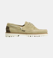 Chaussures bateau en cuir signature Kost Paris