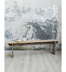 Banc en bois Antoine N°540- Produit chiné Debongout