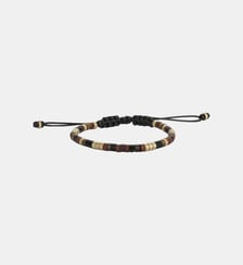 Bracelet souple Naïm en Acier 316L avec oeil de tigre multicolore Phebus