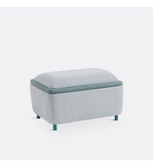 Pouf 3en1 assise, rangement et table basse La Redoute Interieurs