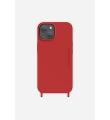 Coque de téléphone bordeaux soft touch avec anneaux pour iPhone 13 La Coque Française