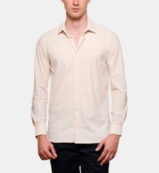 Chemise performance beige infroissable Atelier Privé