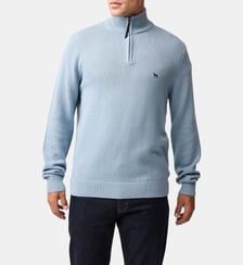 Pull droit en coton à col zip Merrick Bay Rodd & Gunn
