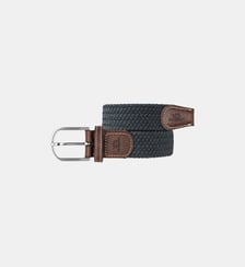 Ceinture tressée élastique unie Billybelt