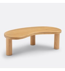 Table basse organique, en chêne massif, longueur 118 cm La Redoute Interieurs