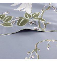 Drap plat en satin Yves Delorme