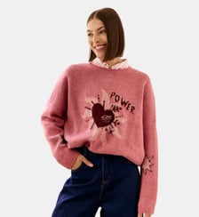 PULL imprimé graphique MOKY La Petite Etoile