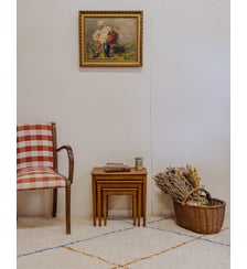 Tables gigognes en bois Barbara N°145- Produit chiné Debongout