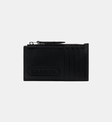 Porte-Cartes Lanvin Signature En Cuir Lanvin