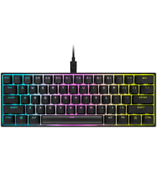 Clavier gamer K65 RGB MINI CHERRY MX Red Noir Corsair