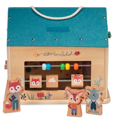 Jeu d'activités en bois Ma première école Lilliputiens