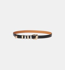 Ceinture cuir boucle dorée Claudie Pierlot