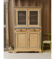 Buffet à deux corps en bois Gilbert N°860- Produit chiné Debongout