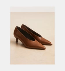 Escarpins en cuir vernis Numéro 413 Rivecour