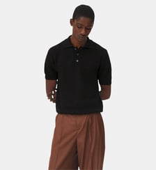 Polo manches courtes Haring Brown Noyoco