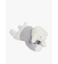 doudou Agneau en molleton de coton bleu Agnès b.