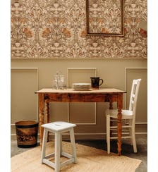 Table à manger rustique en bois Romy N°1601 - Produit chiné Debongout