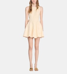Robe courte en jacquard floral Sandro