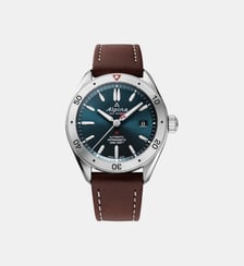 Montre automatique Alpiner Bleu foncé AL-525N4AQ6 Alpina