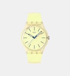 Montre Essentials Jaune SO29J102 Swatch