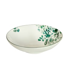 Assiette salade et pâtes ronde par 6 Médard de Noblat