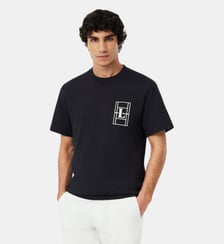 T-shirt brodé jersey épais Lacoste
