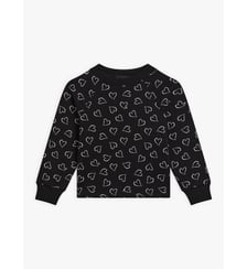 sweat Senga en coton imprimé cœur Agnès b.