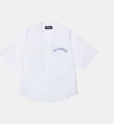 Chemise à manches courtes avec logo Dsquared2