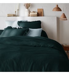 Housse de couette unie en gaze de coton La Redoute Interieurs
