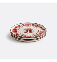 Lot de 4 assiettes à dessert en grès La Redoute Interieurs