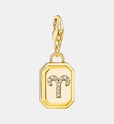 Breloque Charm signe du zodiaque Bélier dorée Thomas Sabo