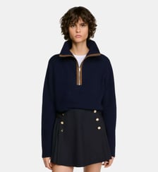 Pull camionneur laine et cachemire Sandro