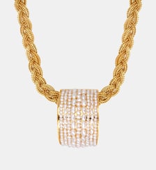 Collier   doré à l'or fin - Dalila Satellite