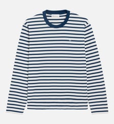 T-shirt Marinière Manches Longues Ami De Coeur unisexe en Coton AMI Paris