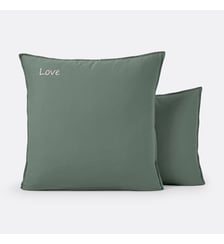Taie d'oreiller personnalisée coton lavé La Redoute Interieurs