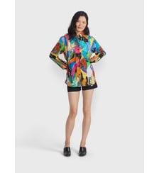 chemise en coton artiste Jonone Agnès b.