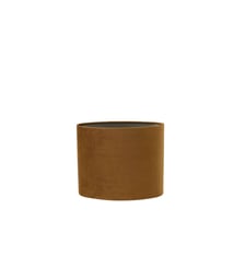 Abat-jour Velours - Cognac - 30x15x25cm Light & Living