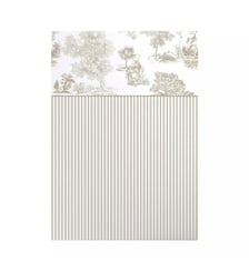 Drap plat percale de coton Garnier Thiebaut