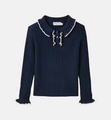 Pull en fine jauge Fille Cyrillus