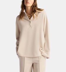 Lilac blouse en jersey modal Momonì