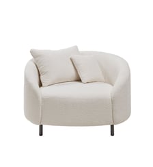 Fauteuil  Revêtement bouclette à l'aspect laineux Madura