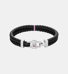 Bracelet cordon Carabiner Noir 2790361-PAR Tommy Hilfiger