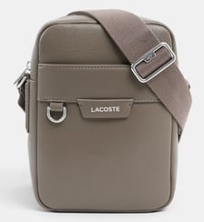 Sacoche Ossian en cuir Lacoste
