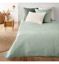 Couvre lit boutis matelassé coton Tropical La Redoute Interieurs