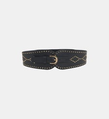 Ceinture corset en cuir - OLYMPE STUDS Gerard Darel