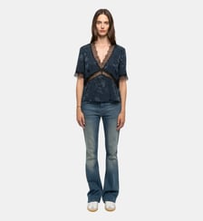 Top Tedoxa 100% Soie Zadig&Voltaire