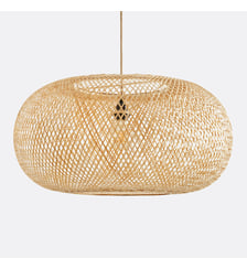 Suspension en bambou Ø65 cm La Redoute Interieurs