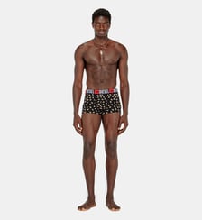 Lot de trois trunks en coton stretch à motif floral Diesel